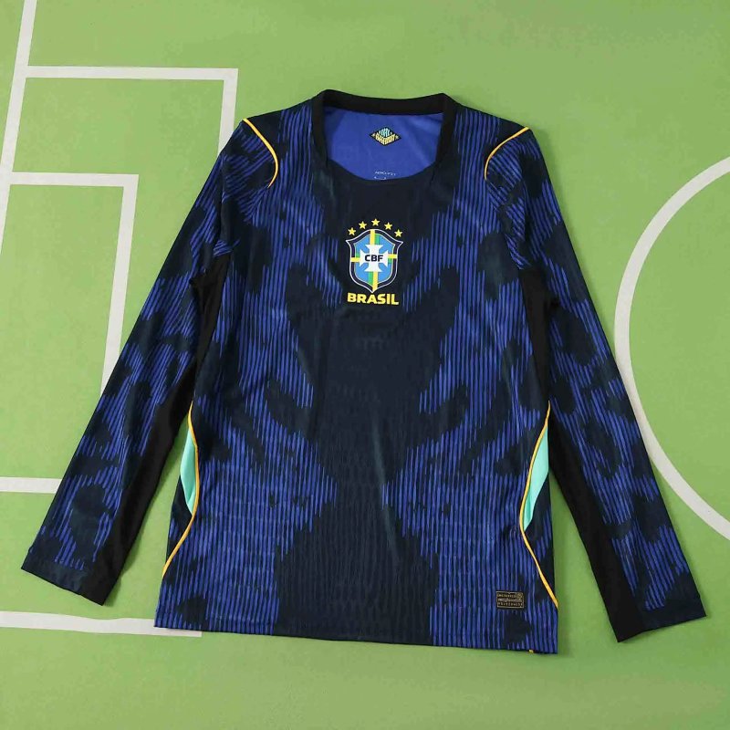 2026 FIFA World Cup Brazil away Long sleeve Player version