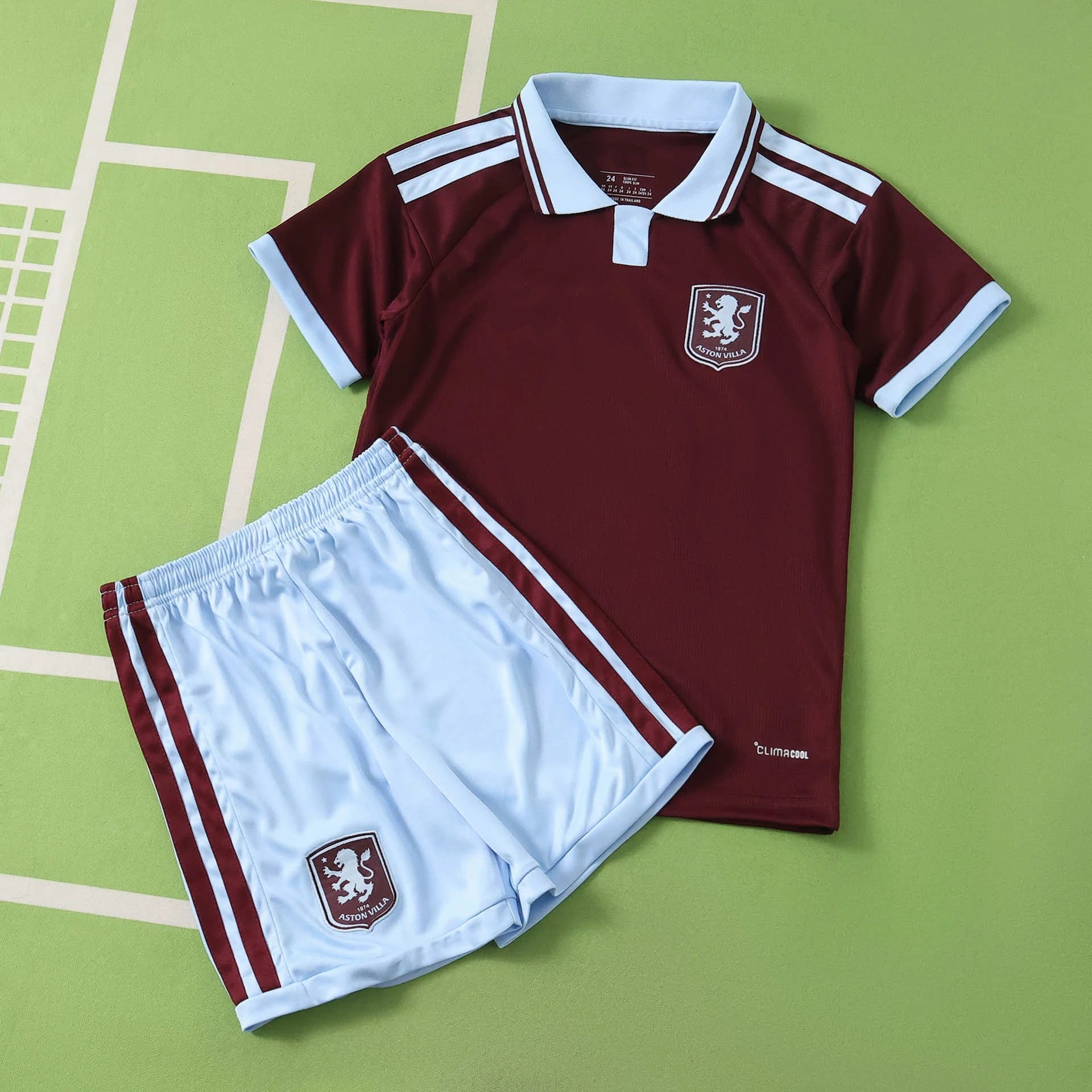 2627 Aston Villa home children's clothing (please note customization information when placing the order, messages are not included)