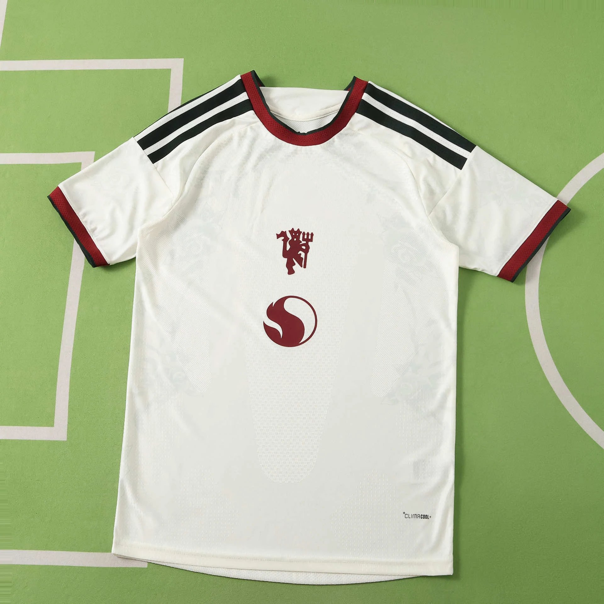 2627 Manchester United Away Player Edition Cream