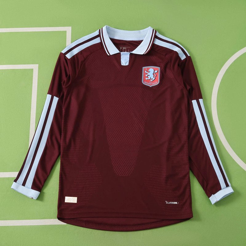 2627 season Aston Villa F.C. home Long sleeves Player version