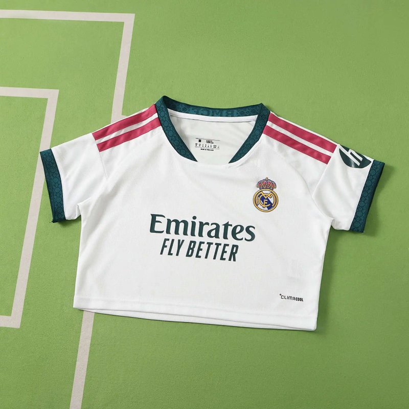 2627 season Real Madrid CF home Cropped Jersey
