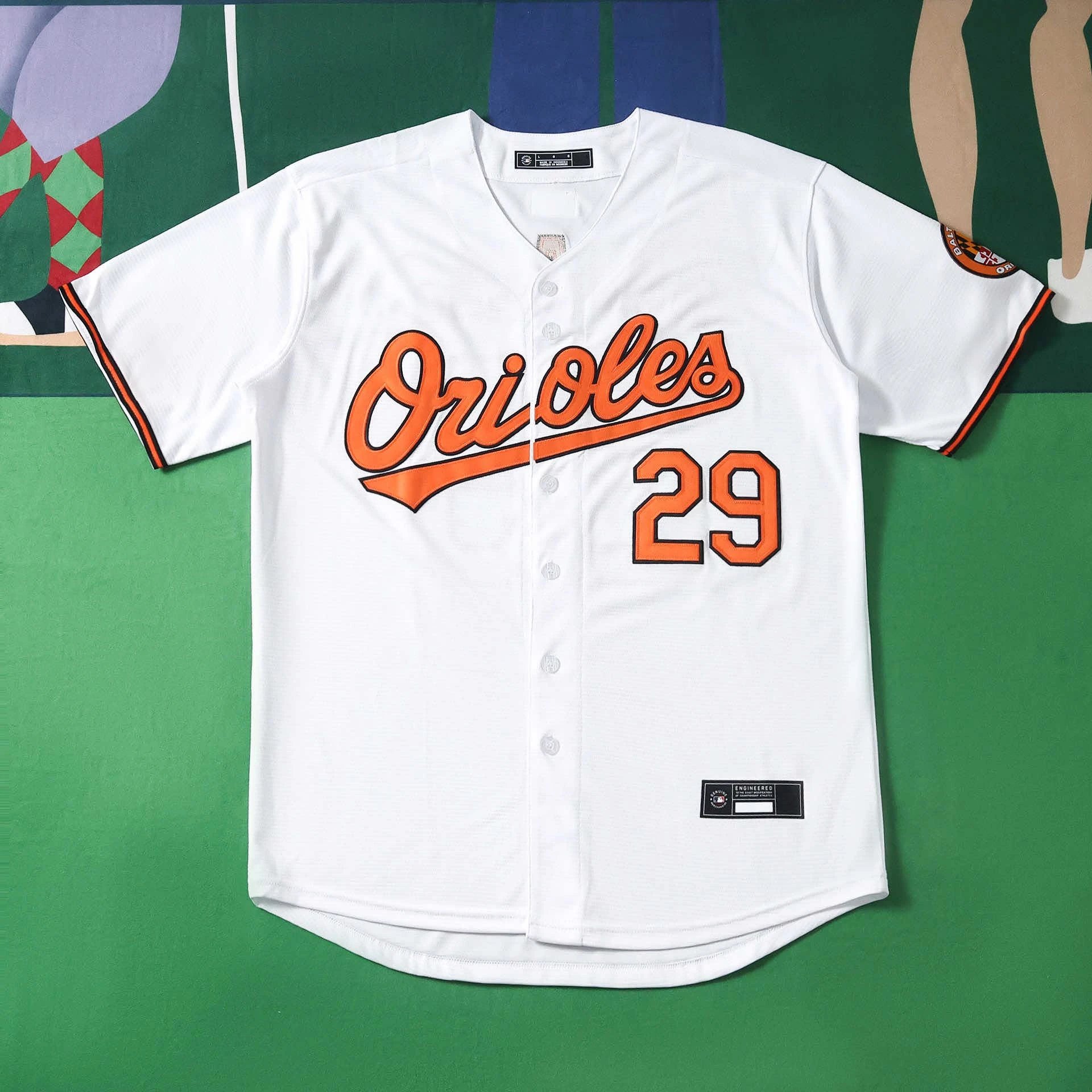 2627 MLB Baltimore Orioles White 29#BASALLO