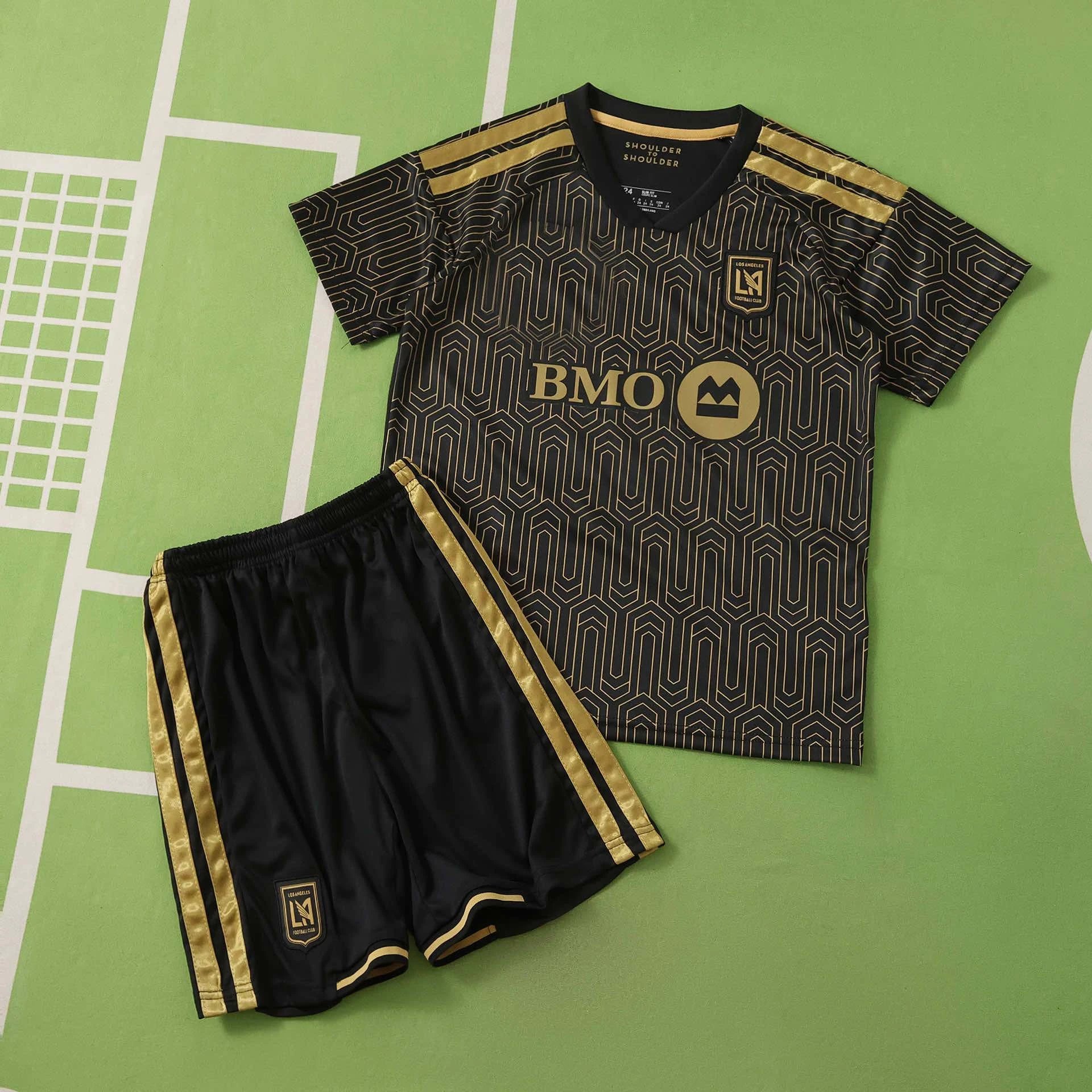 2627 Los Angeles FC Home Kids Jersey (For customization requests, please leave a note when placing your order; messages will not be accepted)