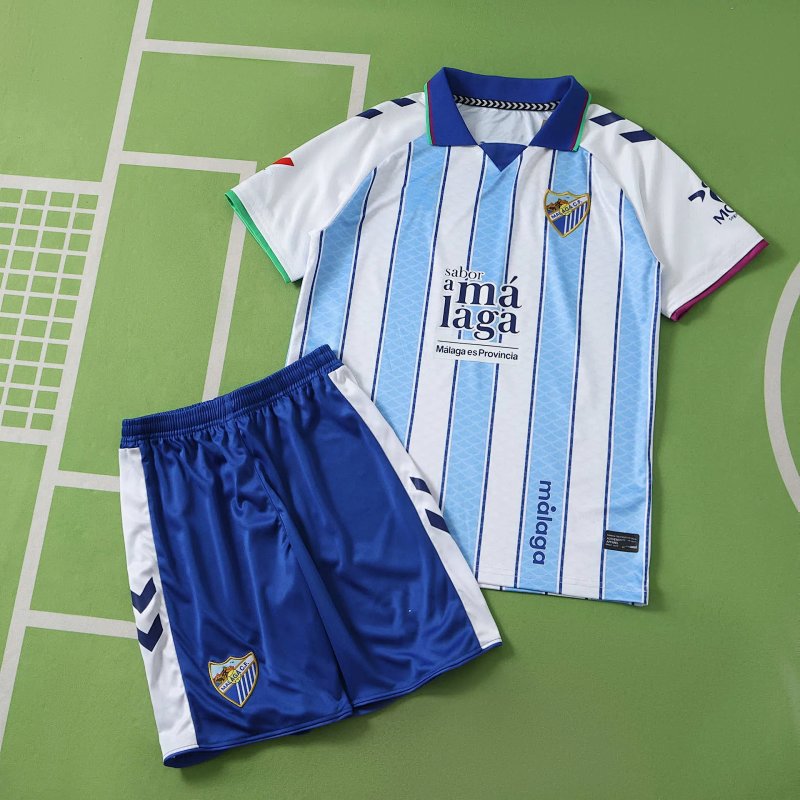 2627 season Málaga CF home Kids kit
