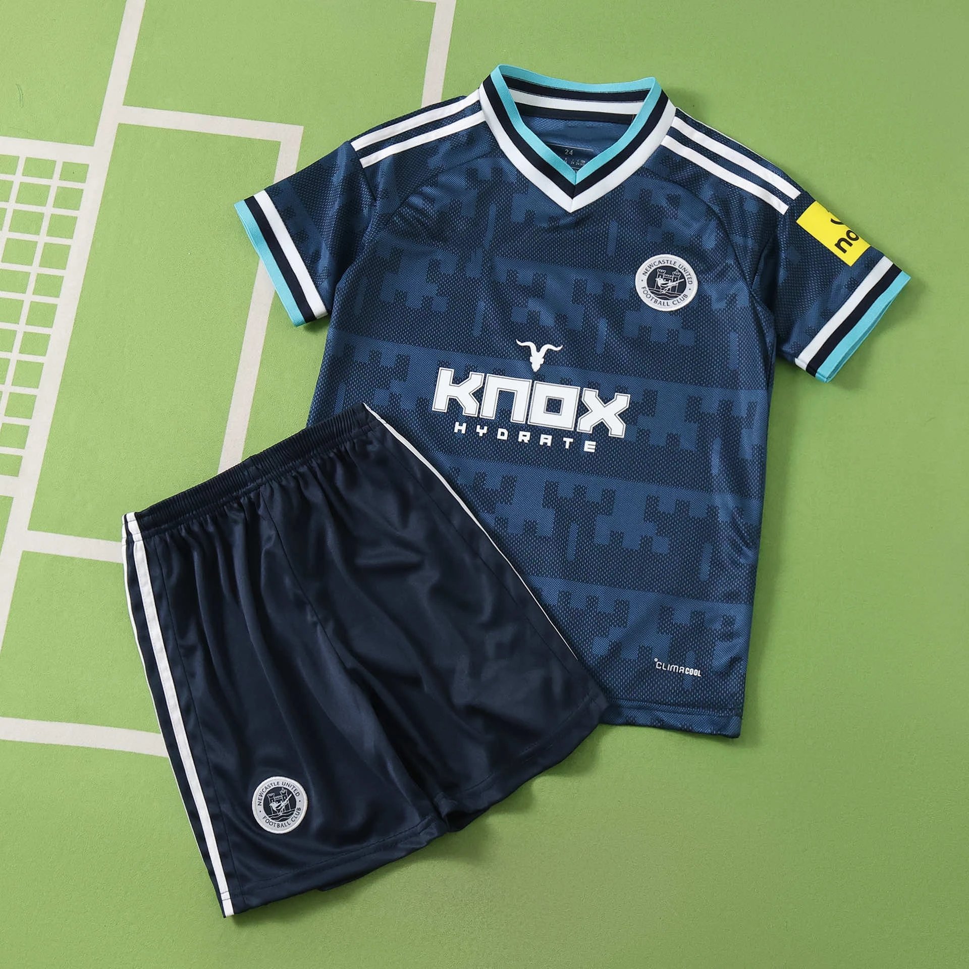2627 Newcastle Away Dark Blue Kids Jersey
