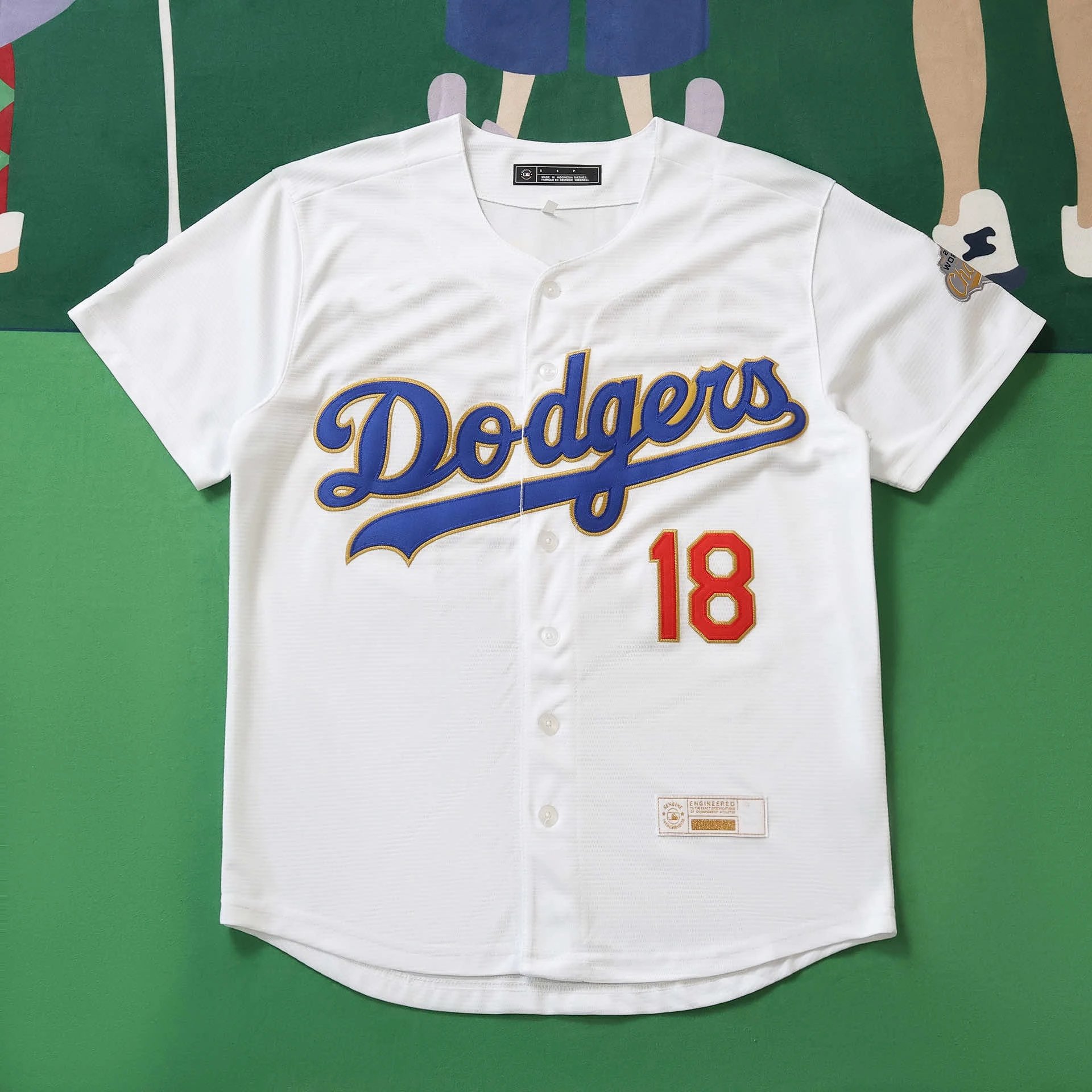 2526 MLB Los Angeles Dodgers 18# Yamamoto (Please leave a note for customization when placing your order; messages are not considered valid)