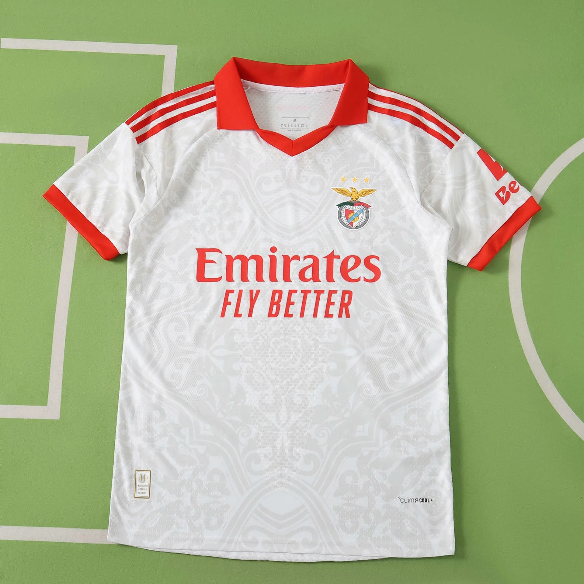 2627 Benfica Away White Player Version