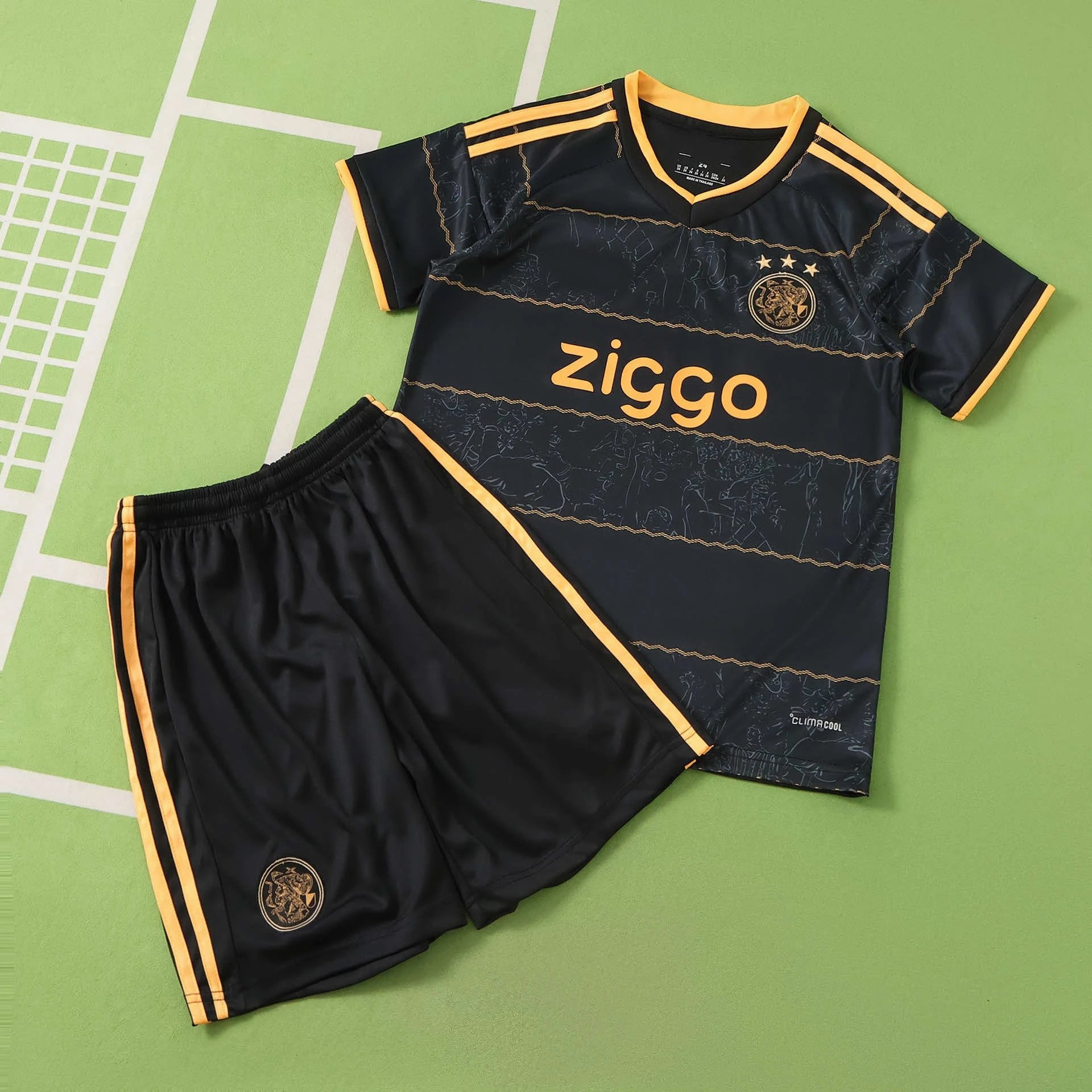 2627 Ajax Away Black Kids Kit (For custom info, please leave a note when placing your order; messages will not be accepted)