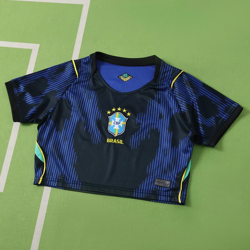 2026 FIFA World Cup Brazil away Cropped Jersey