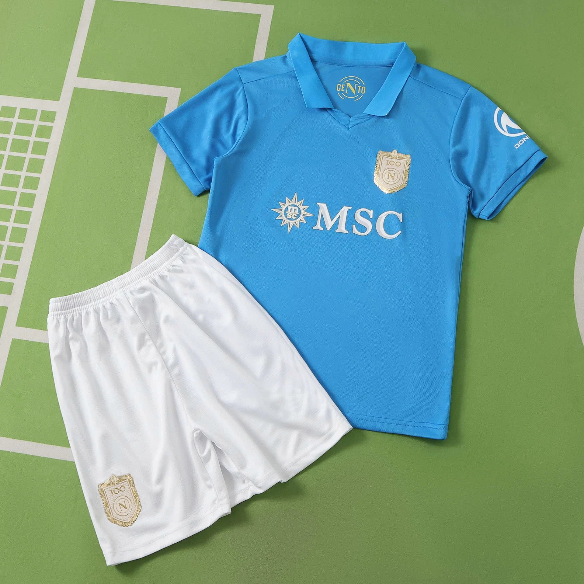 2627 Napoli Home Kids Jersey (For custom info, please leave a note with your order; messages are not accepted)