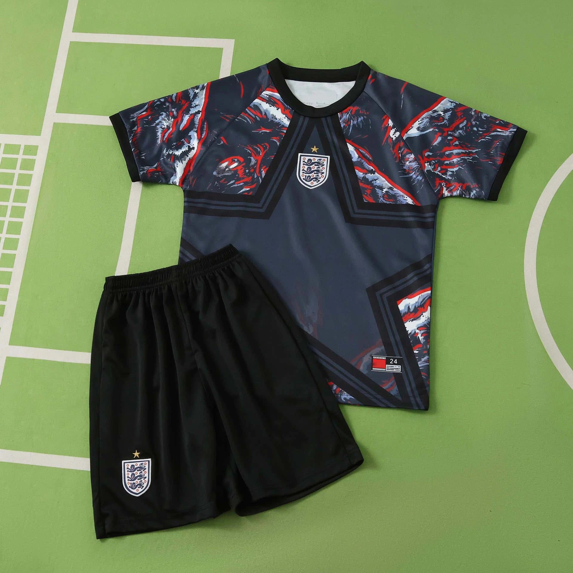 2026 England Dark Blue Goalkeeper Kids Jersey (Please note customization info in order notes; messages not accepted)