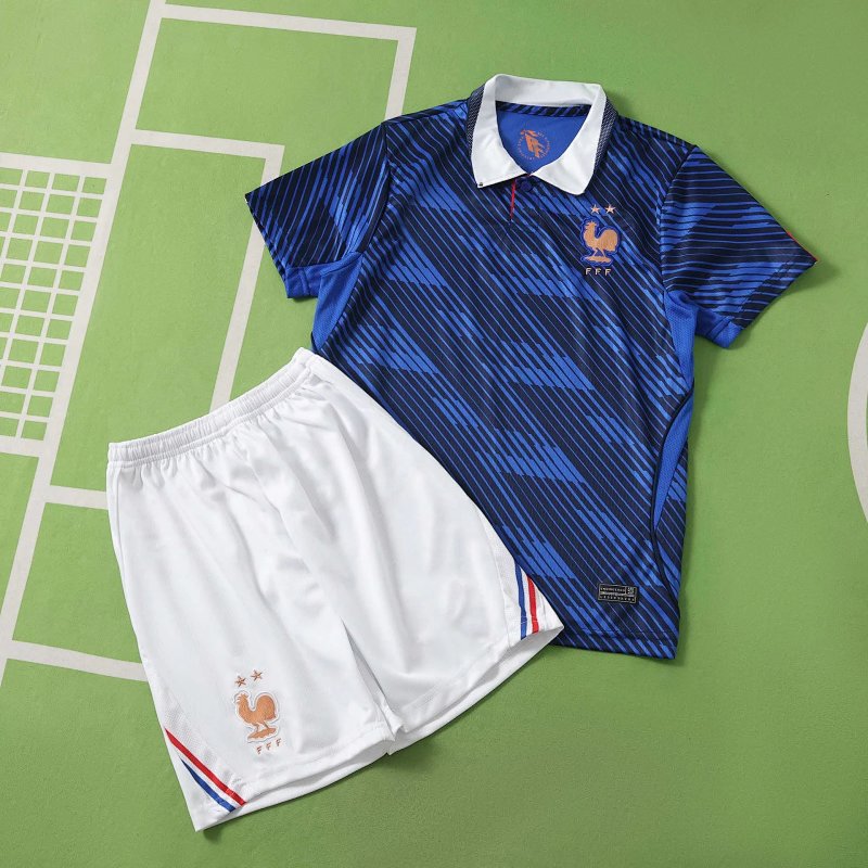 2026 FIFA World Cup France home Kids kit