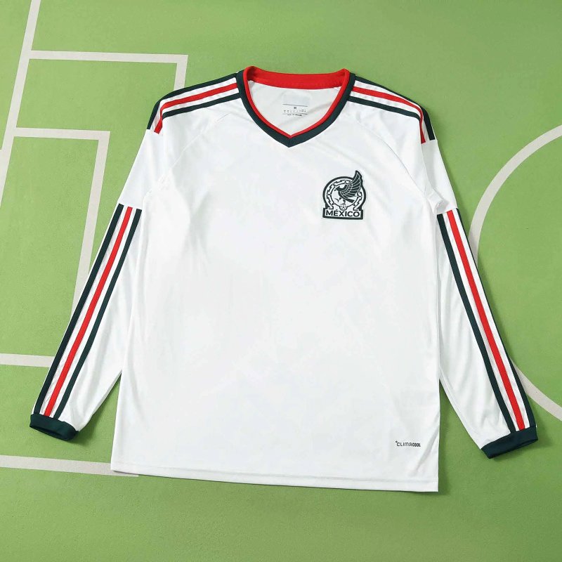 2026 FIFA World Cup Mexico away Long sleeve Fan version