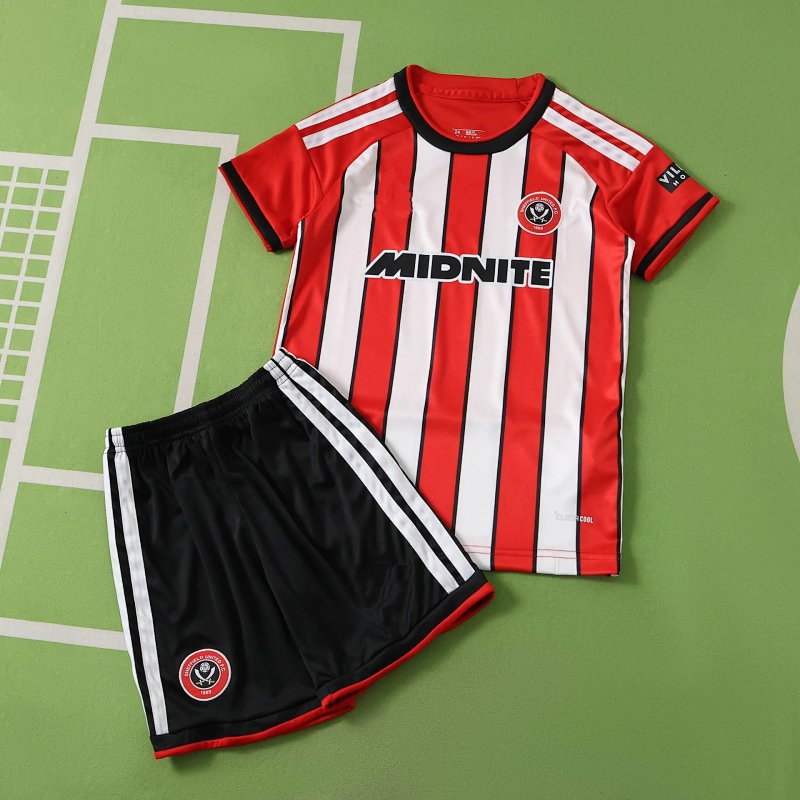 2627 season Sheffield United F.C. home Kids kit