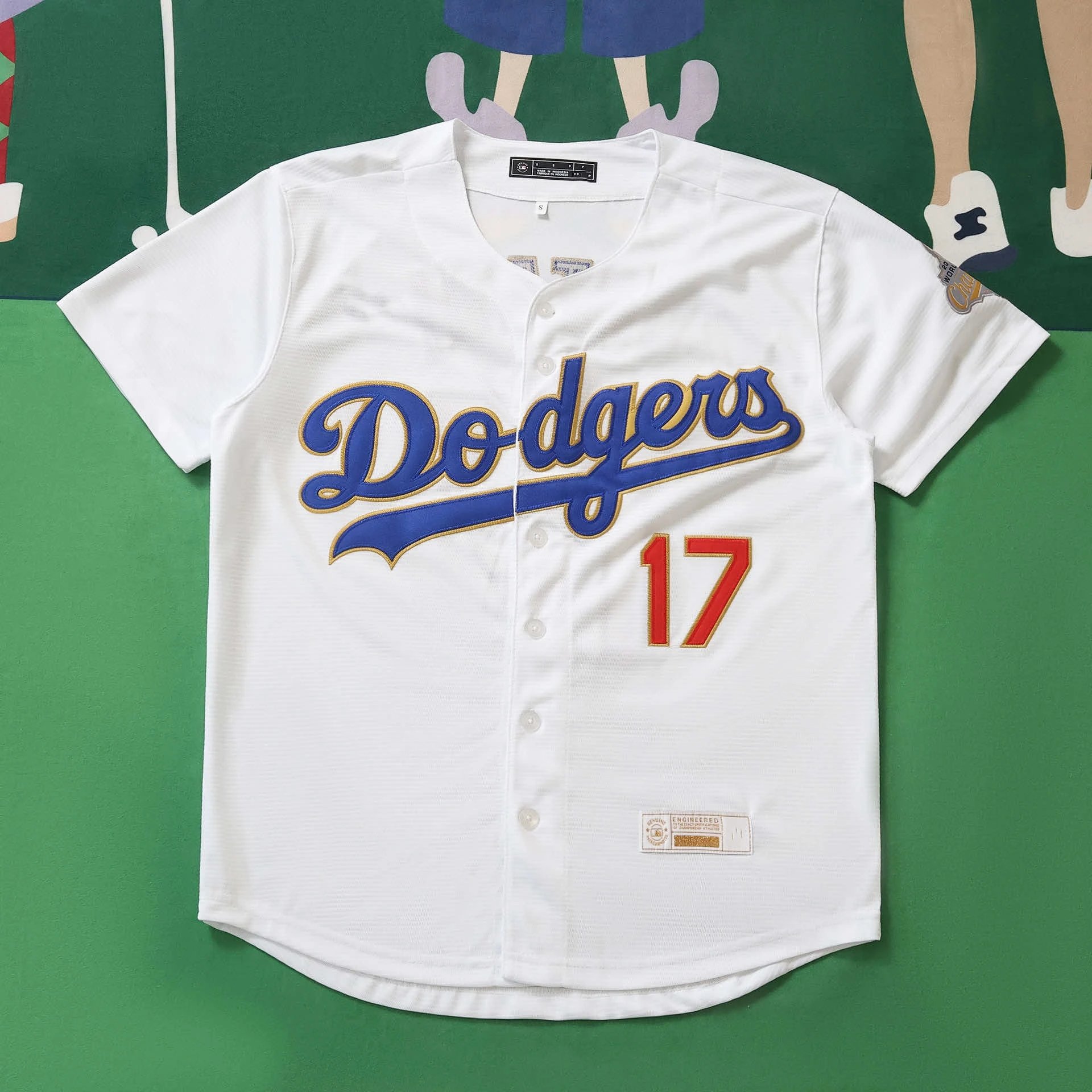 2526 MLB LosAngelesDodgers 17#OHTANI（定制信息请在下单时备注，发消息不算）