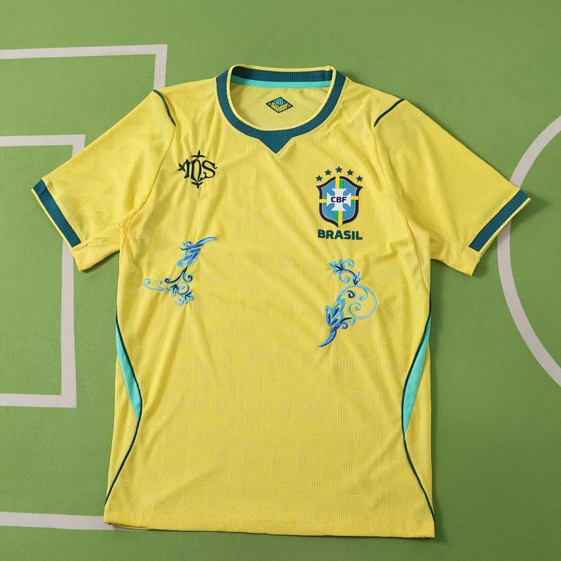 2026 FIFA World Cup Brazil home Embroidery Player version