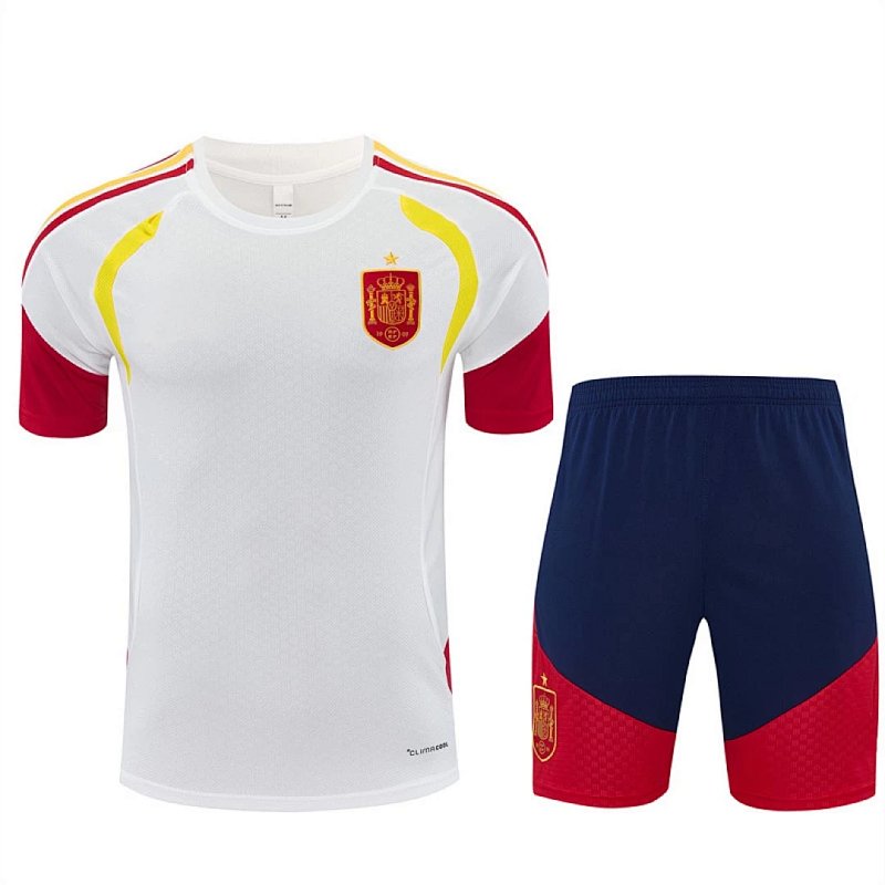 2026 FIFA World Cup Spain Training clothes suit Short sleeve Fan version