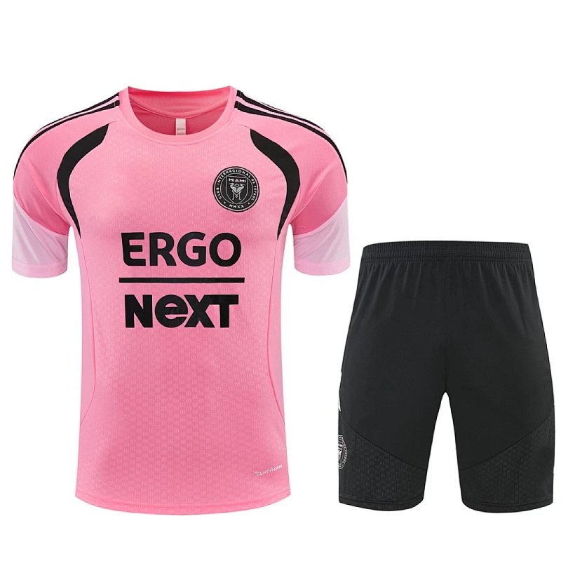 2627 Inter Miami CF Training clothes suit Short sleeve Fan version