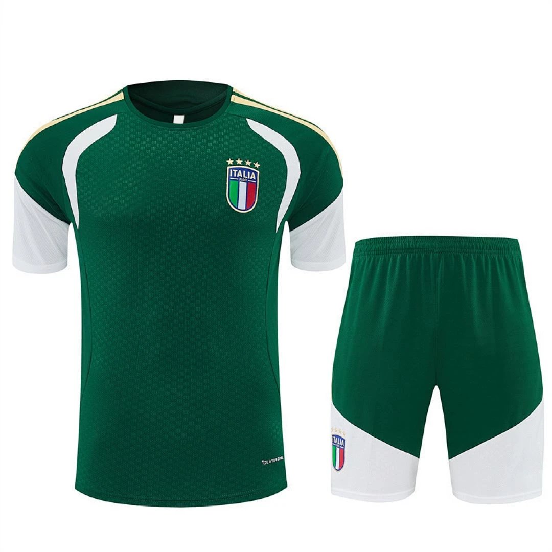 2026 Italy Green Training Kit Short Sleeve
