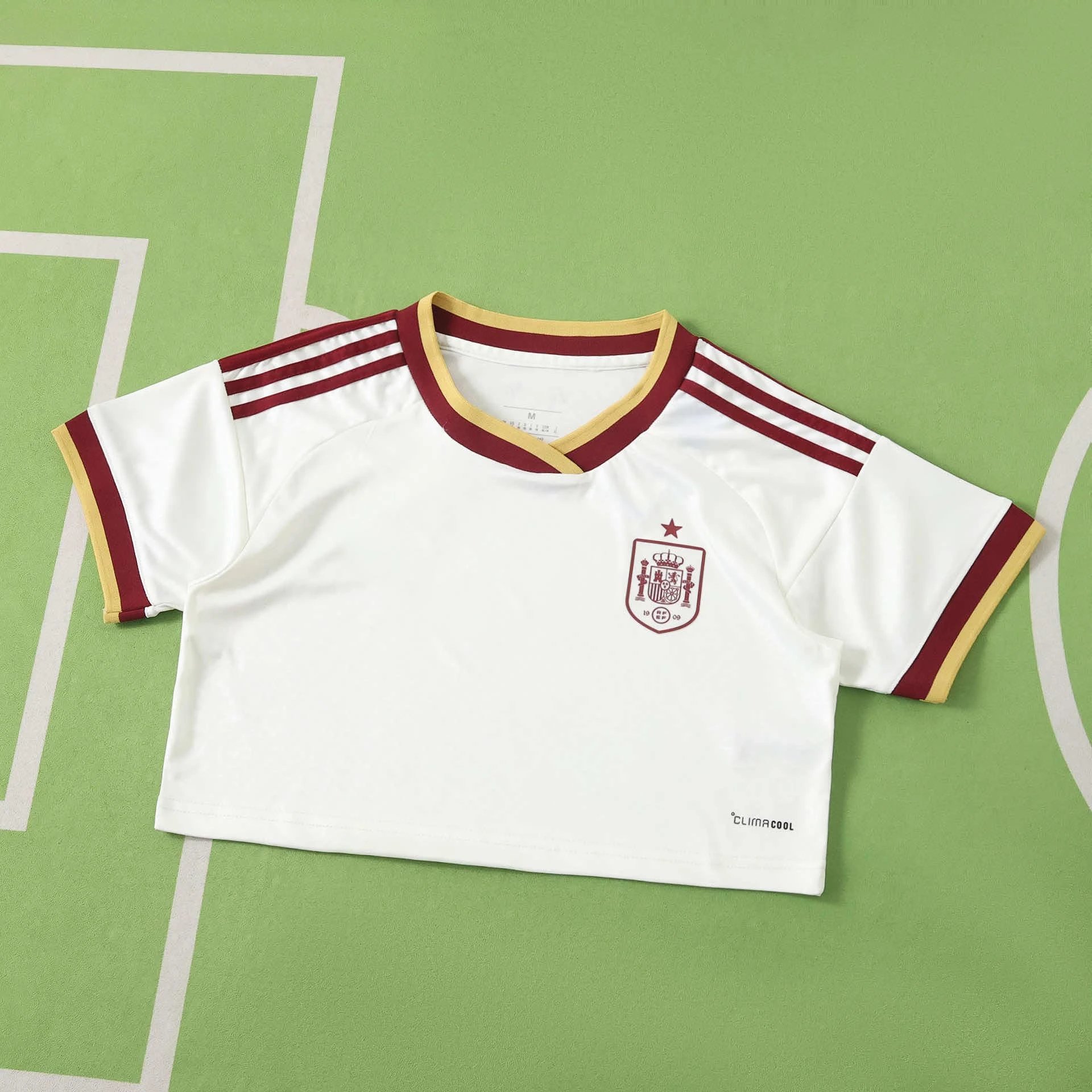 2026 Spain Away Women's Yoga Short Sleeve