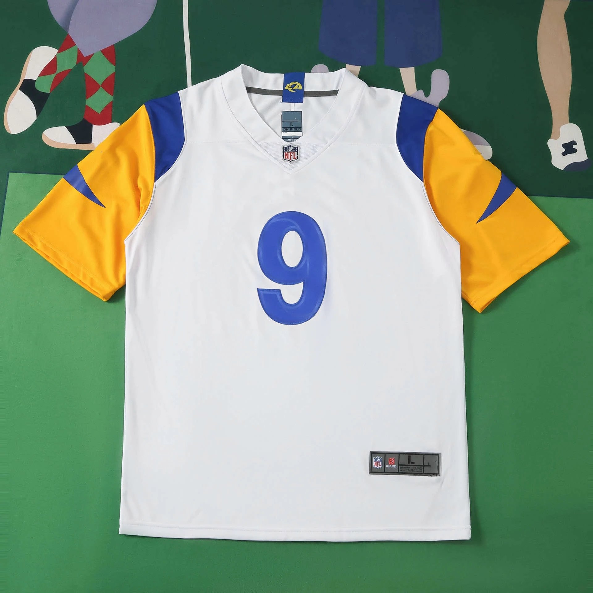 2026 NFL Los Angeles Rams White #9 Stafford