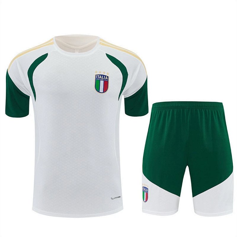2026 Italy Training clothes suit Short sleeve Fan version