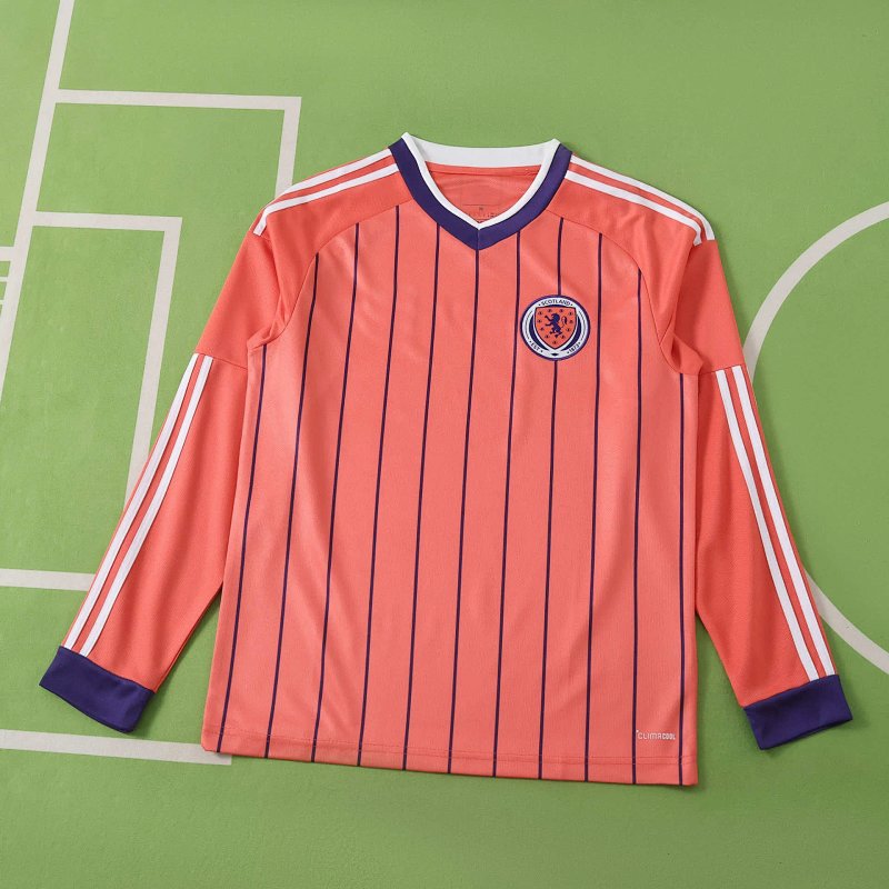 2026 FIFA World Cup Scotland away Long sleeve Fan version