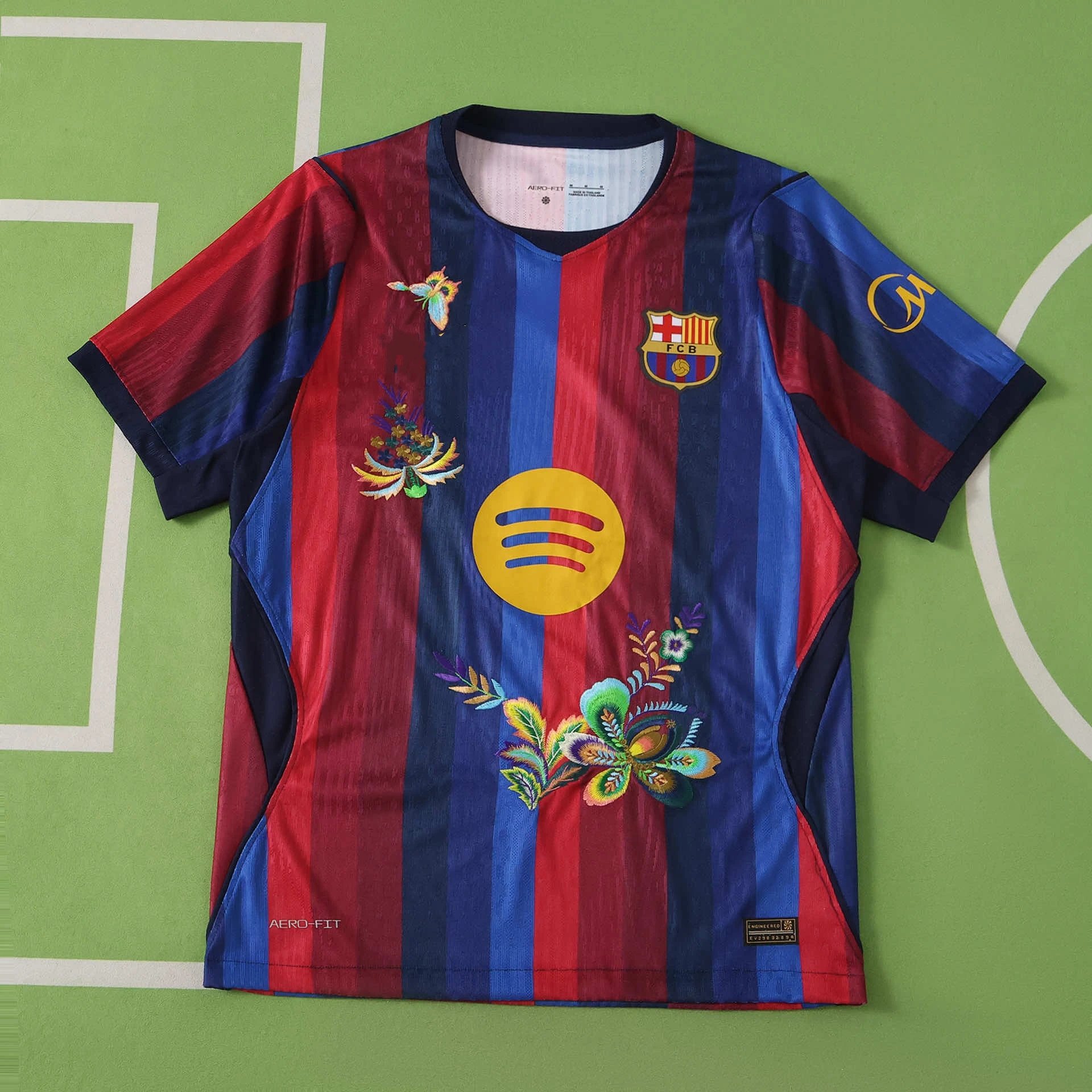 2627 Barcelona home embroidered player edition