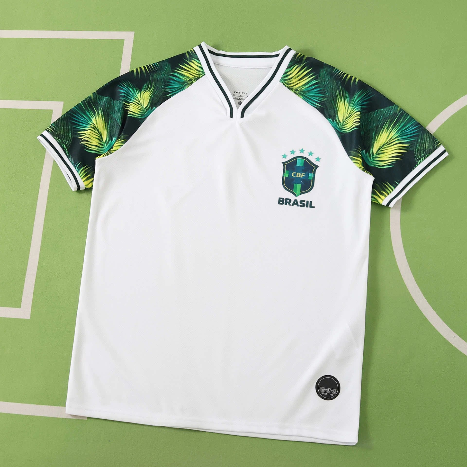 2026 Brazil White Green Arm Special Edition Thai Version (Please note customization details when placing order, messages are not counted)