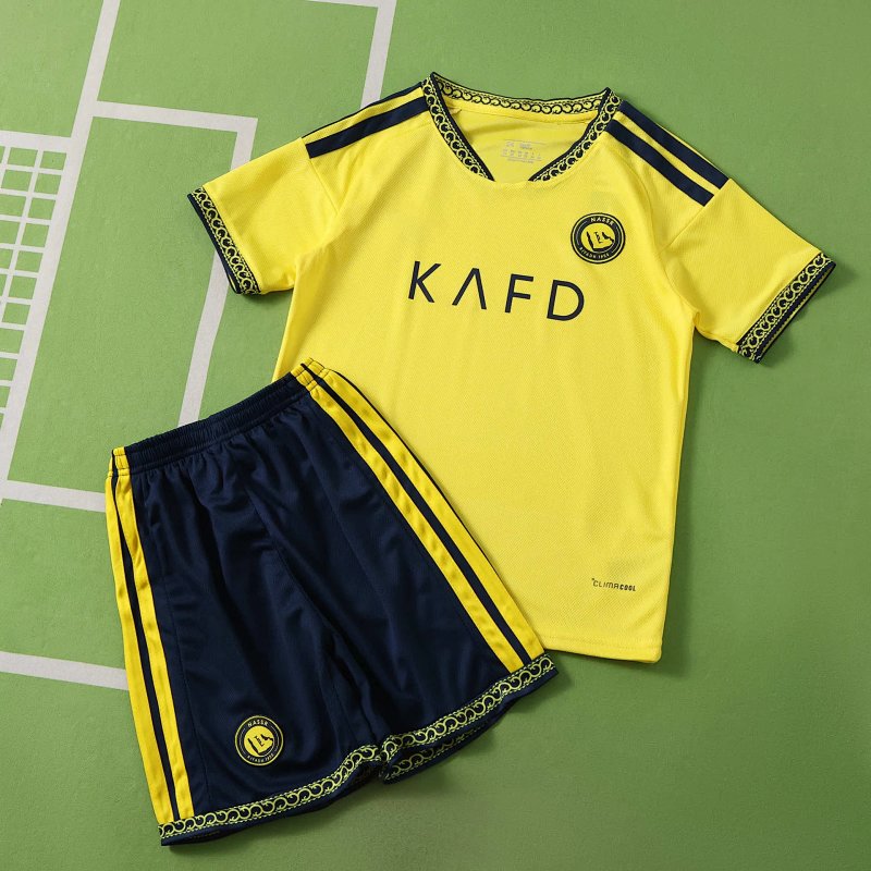 2627 season Al Nassr FC home Kids kit