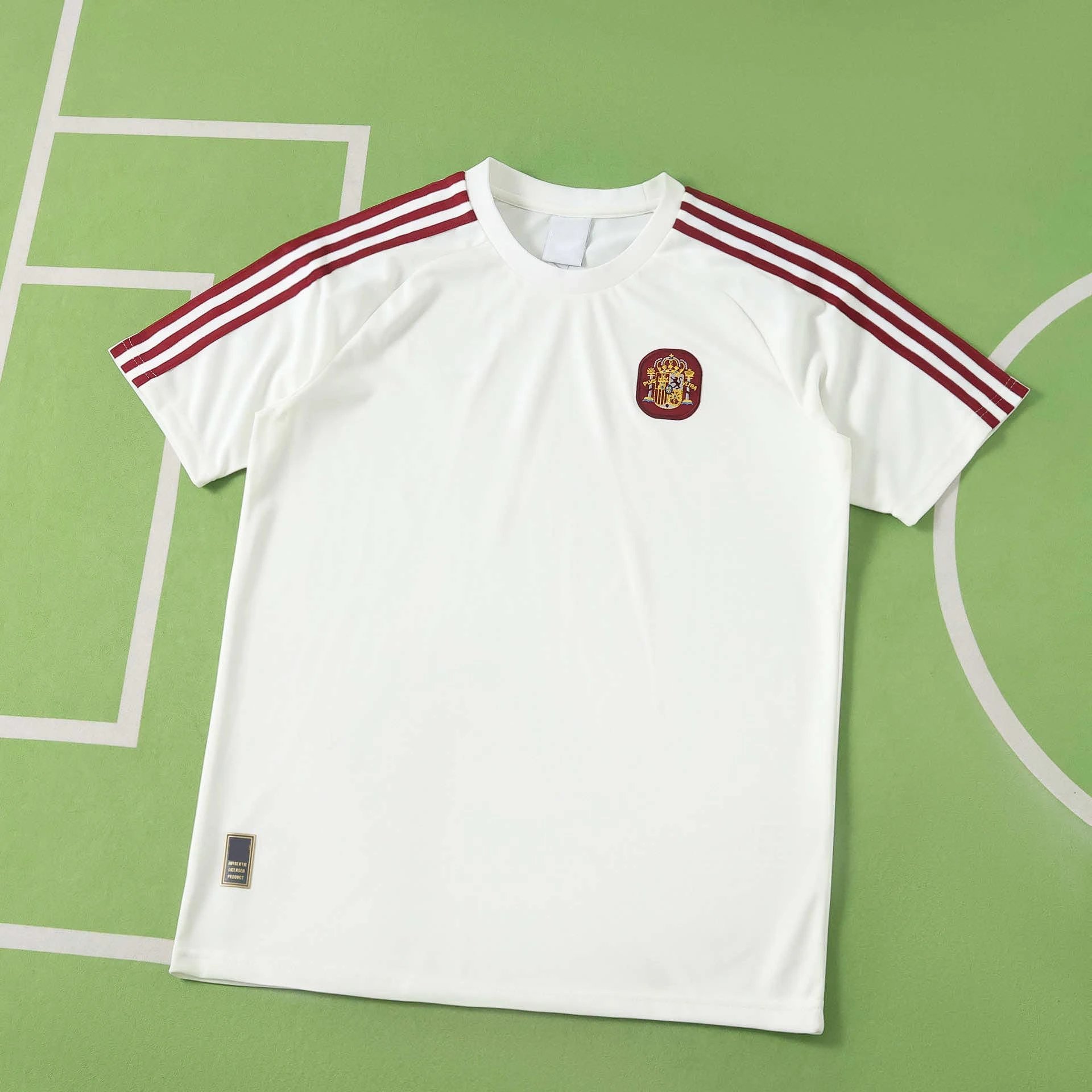 2026西班牙米黄色训练服T衫