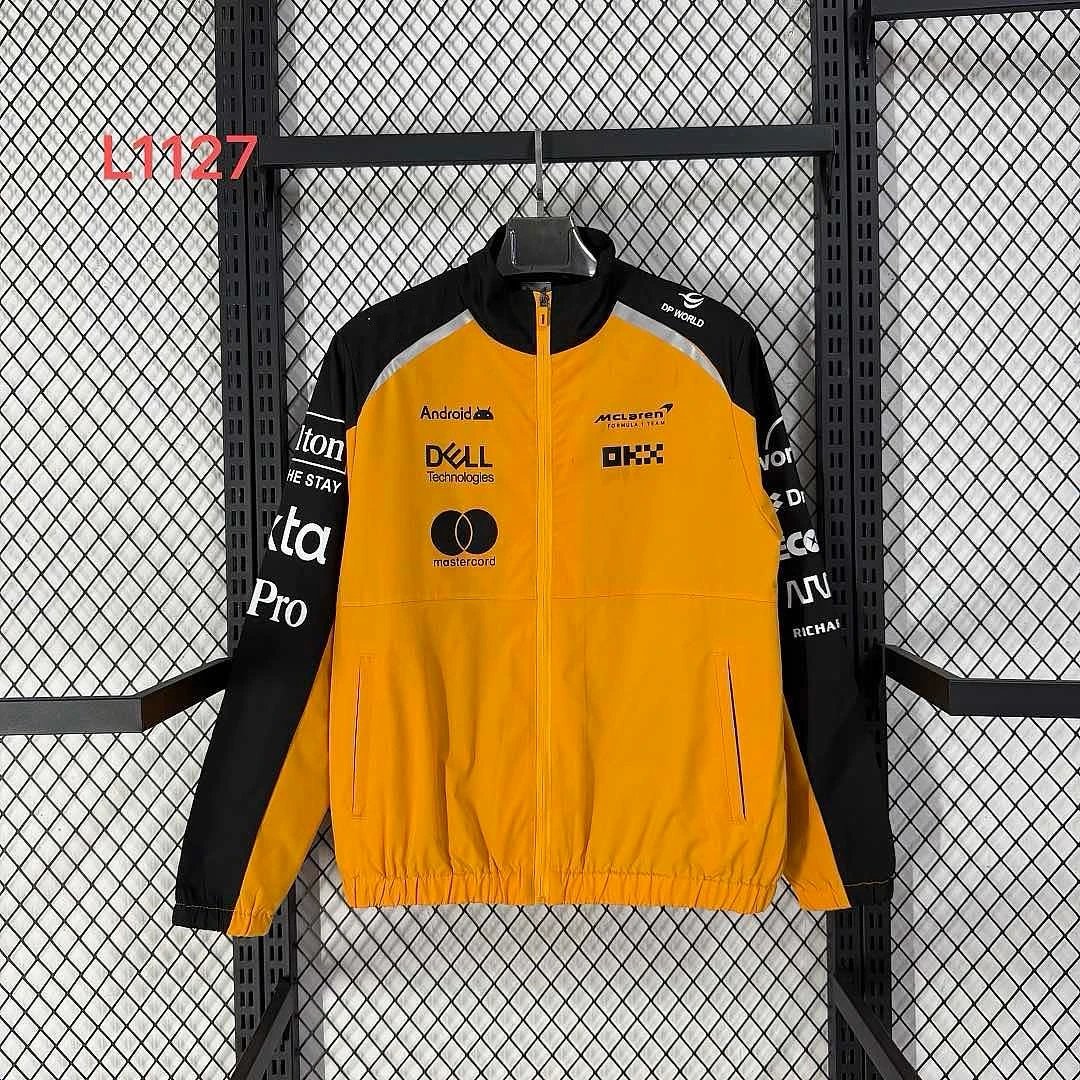 2627 McLaren Yellow Windbreaker