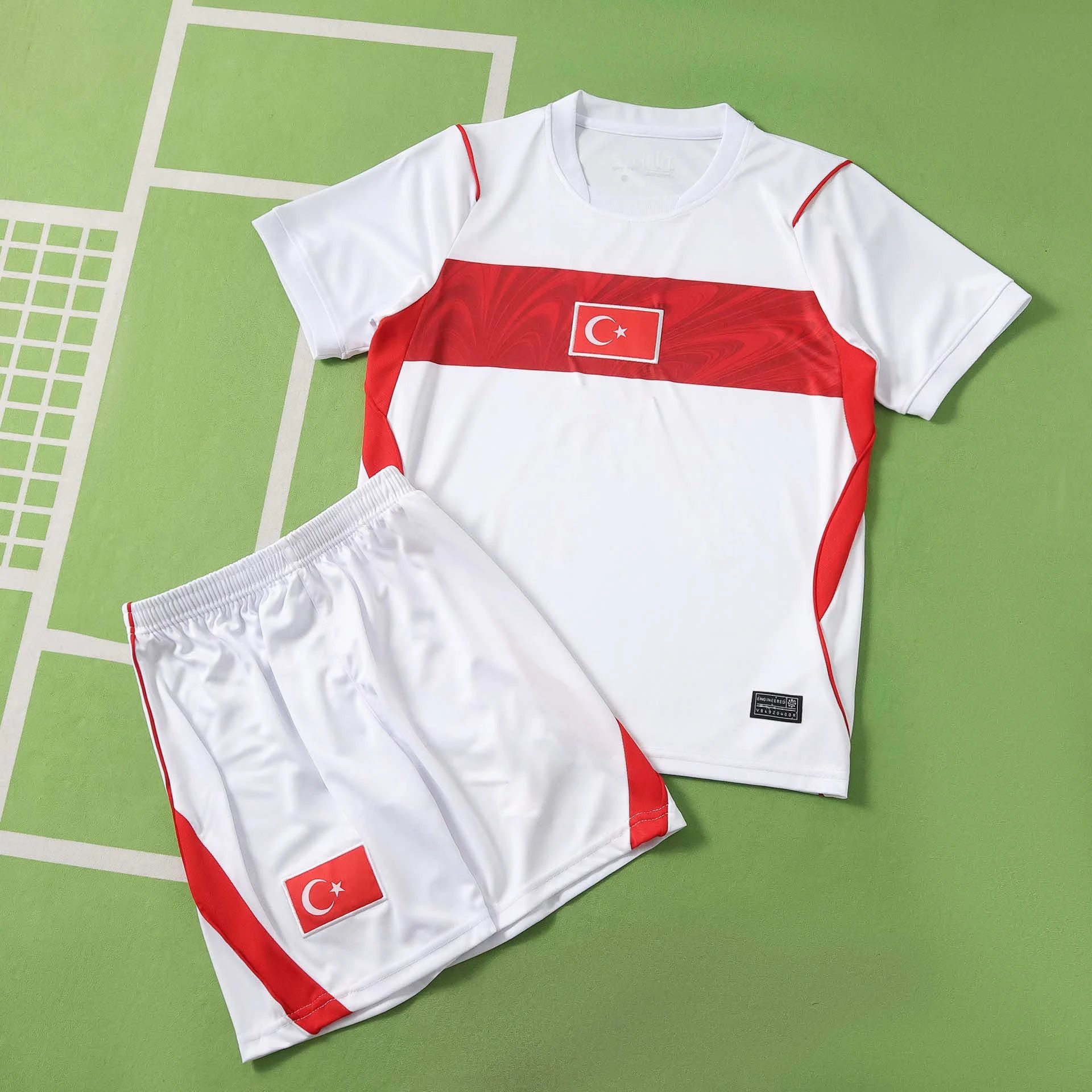 2026 Turkey Home White Kids' Jersey