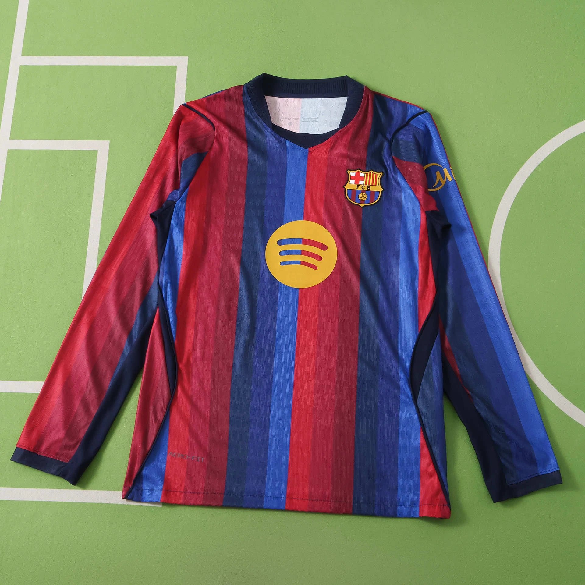2627 Barcelona Home Long Sleeve Player Edition