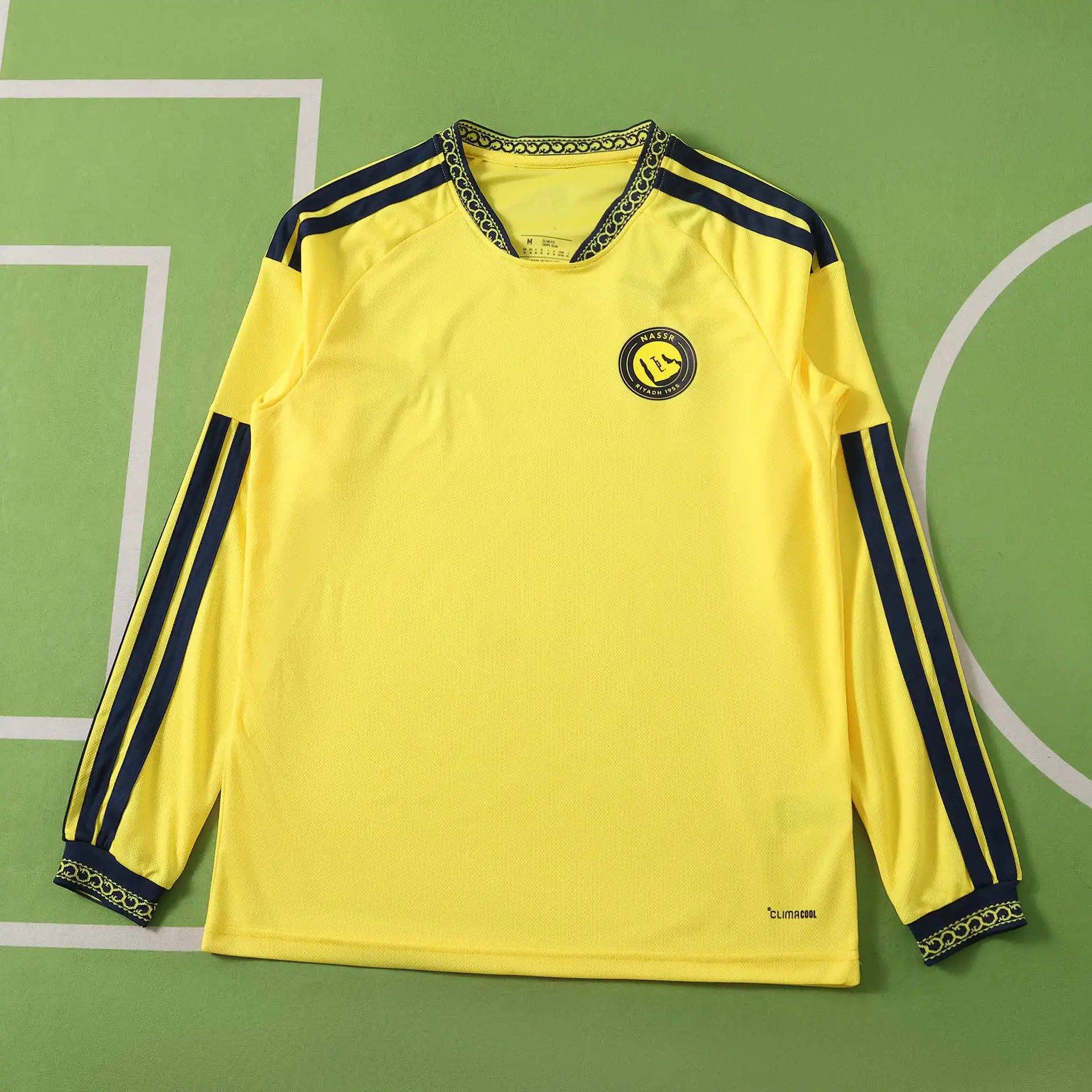 2627 Al-Nassr FC Home Long Sleeve Thai Edition
