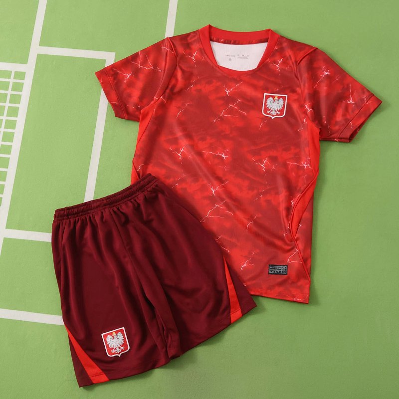 2026 Poland away Kids kit
