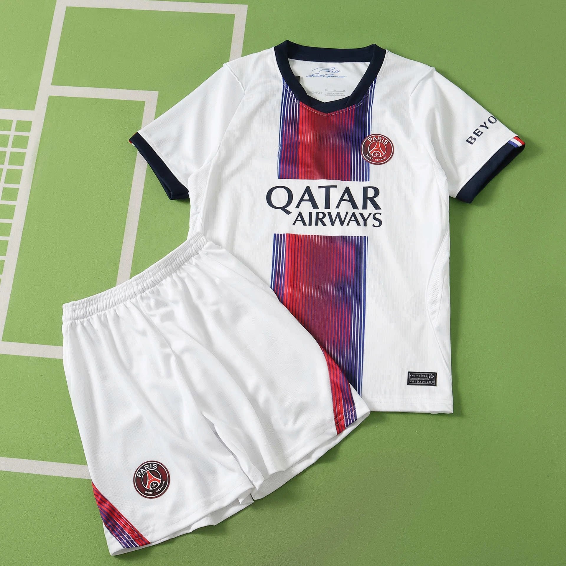 2627 Paris Away White Kids Jersey