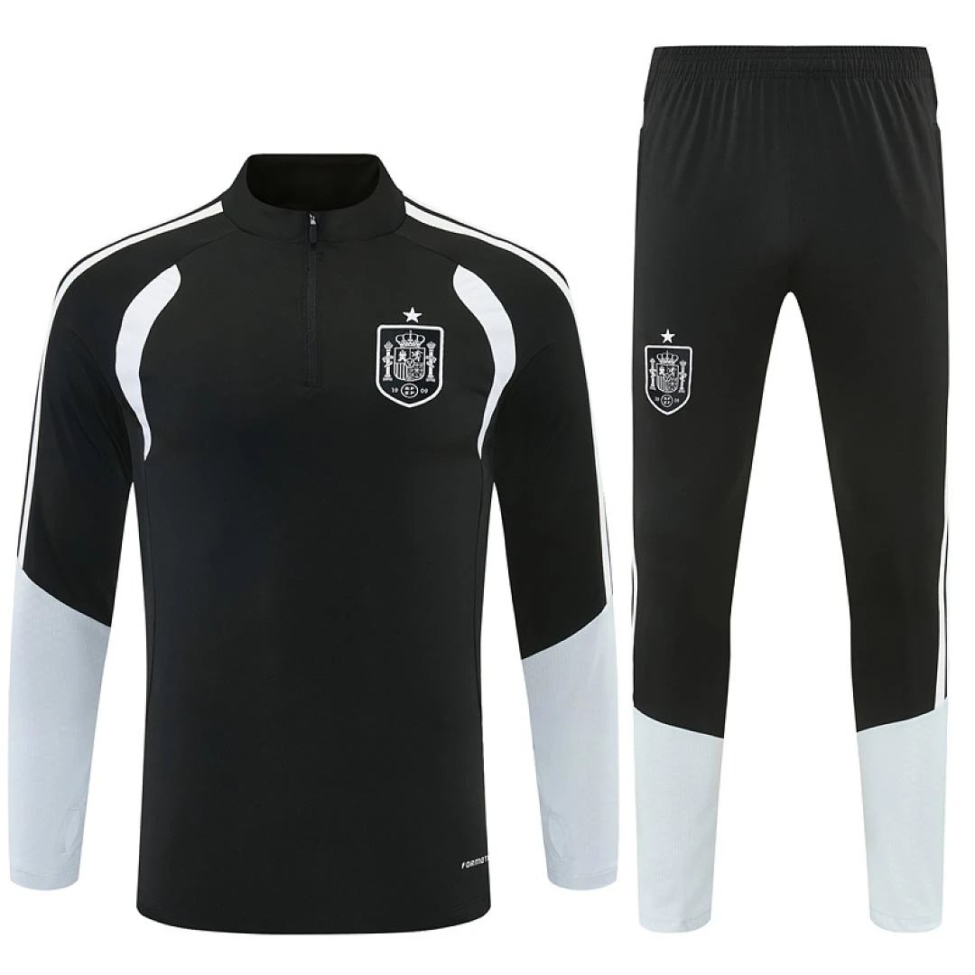 2026 Spanish Black and White Shoulder Training Half Pull Set