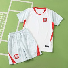 2026 Poland Home White Kids Jersey