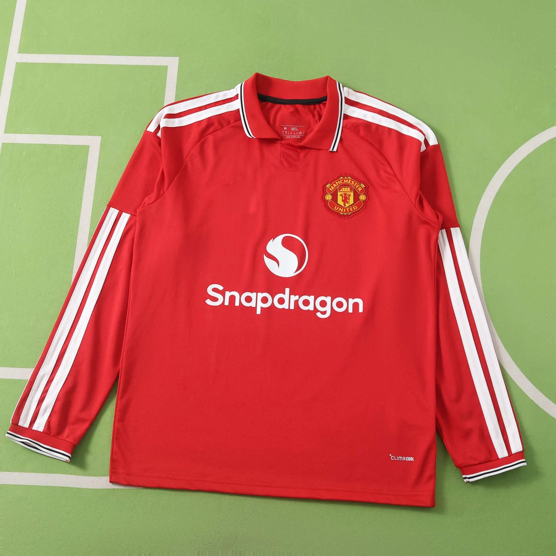2627 Manchester United Home Long Sleeve Thai Version