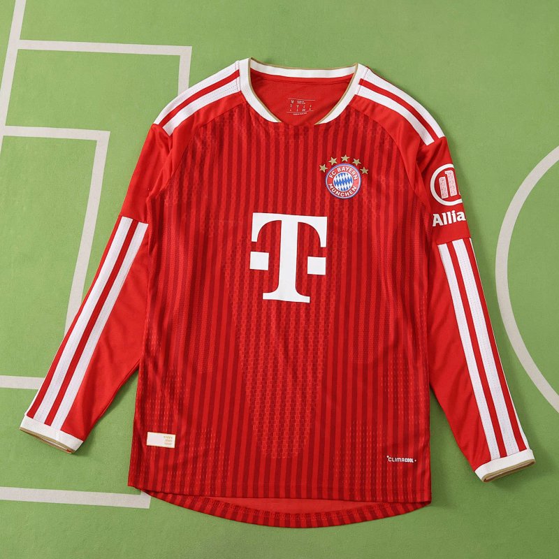 2627 season Fußball-Club Bayern München home Long sleeve Player version