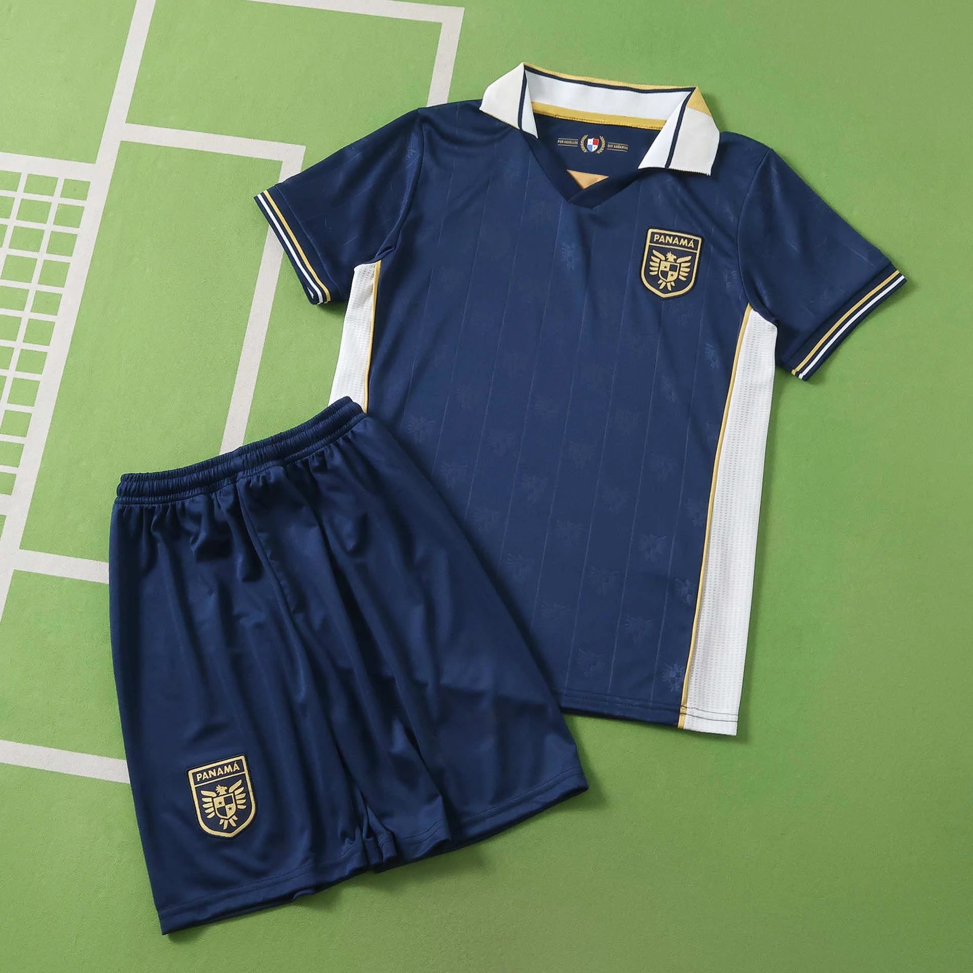 2026 Panama Away Deep Blue Kids' Apparel