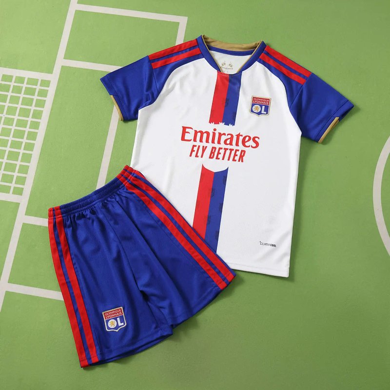 2627 season Olympique Lyonnais home Kids kit