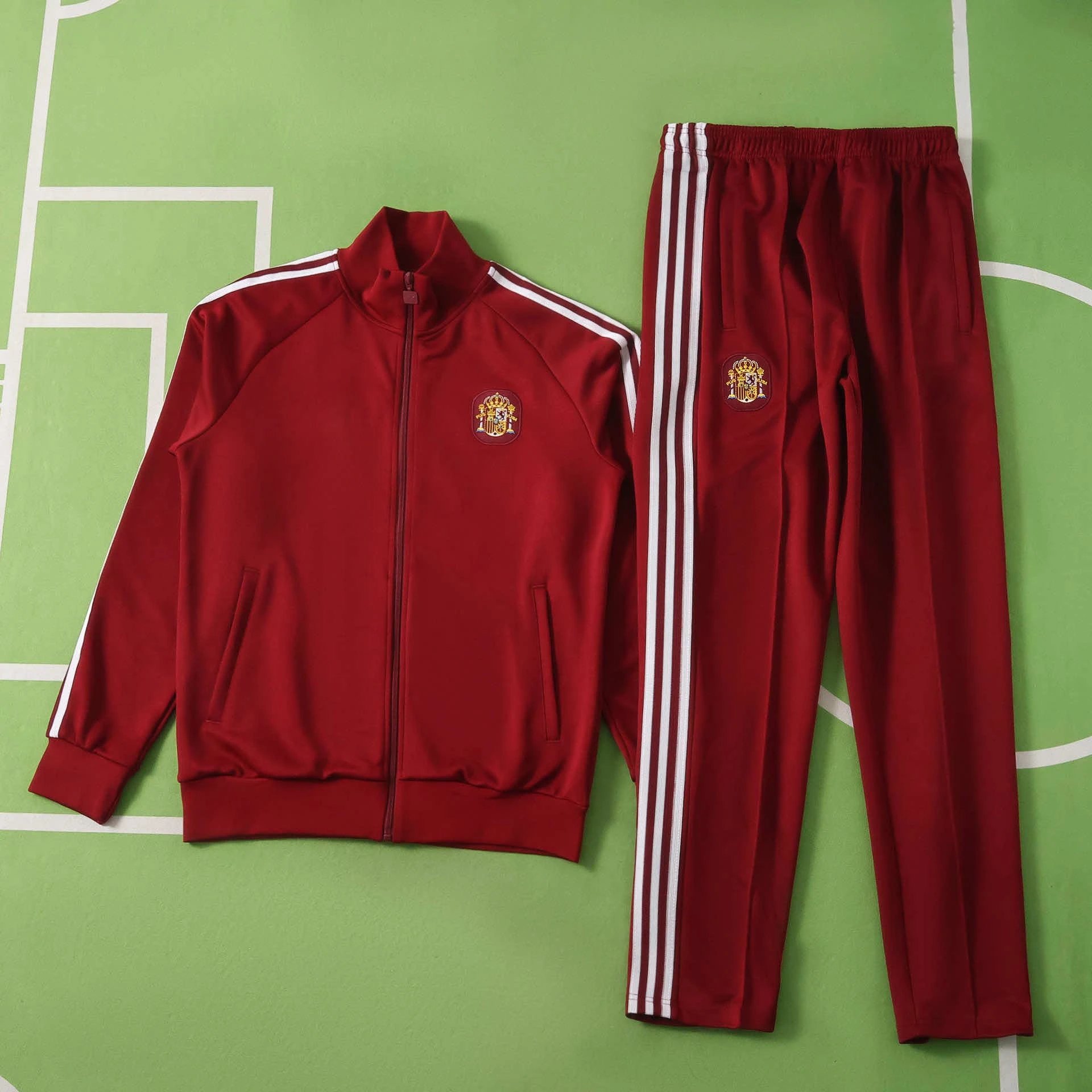 2026 Spain Red Training Jacket Set
