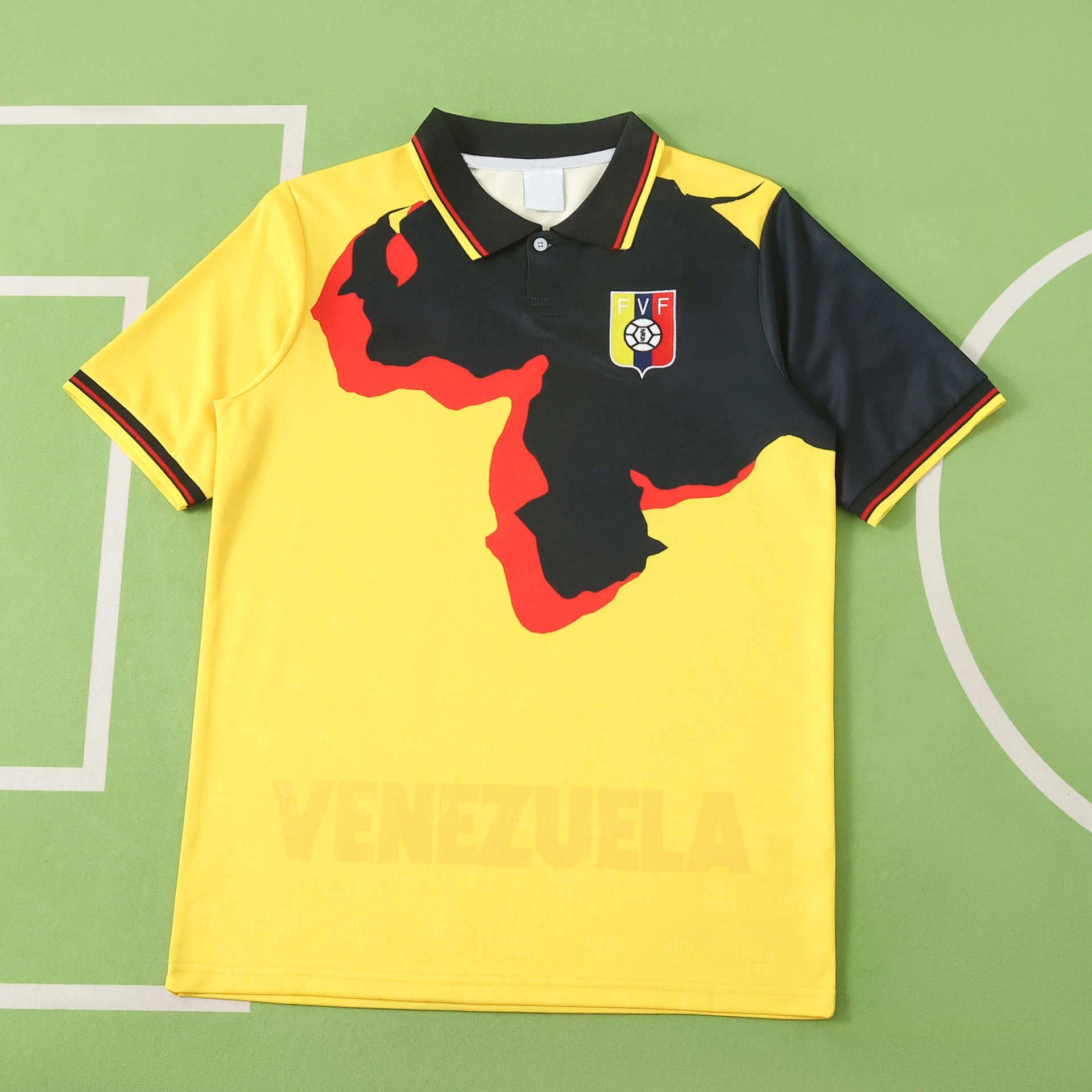 1998 Venezuela Away Yellow Thai Version