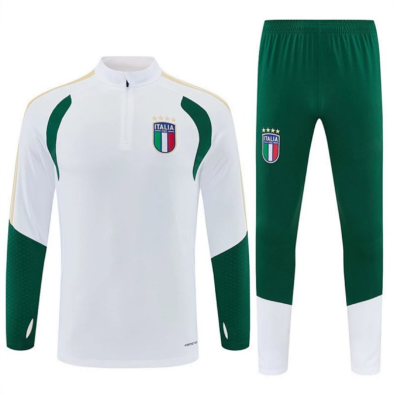 2026 Italy Half zip training suit set