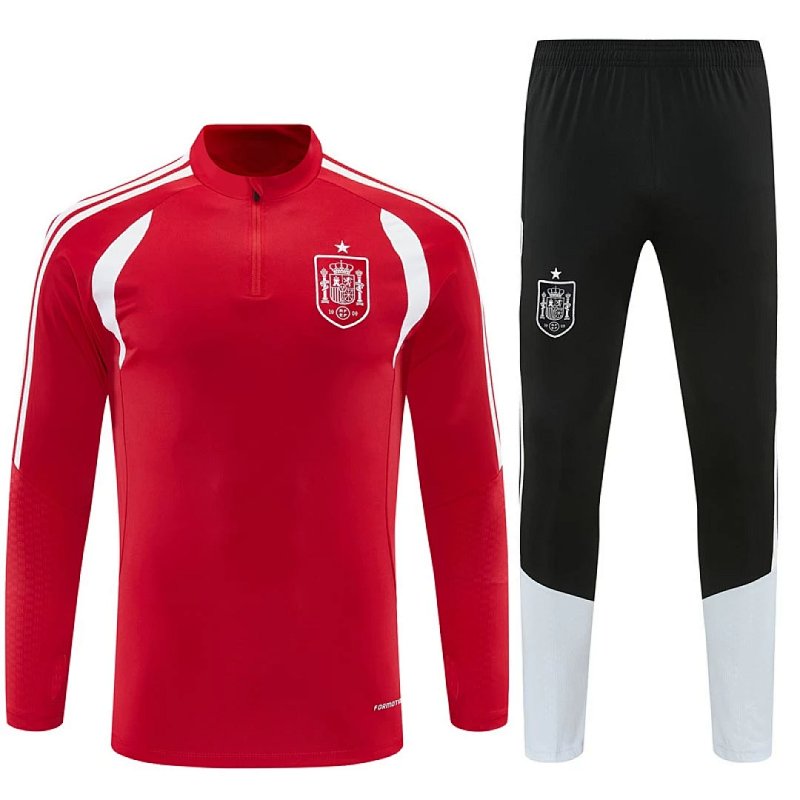 2026 FIFA World Cup Spain Half zip training suit set