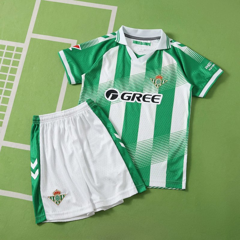 2627 season Real Betis Balompié home Kids kit