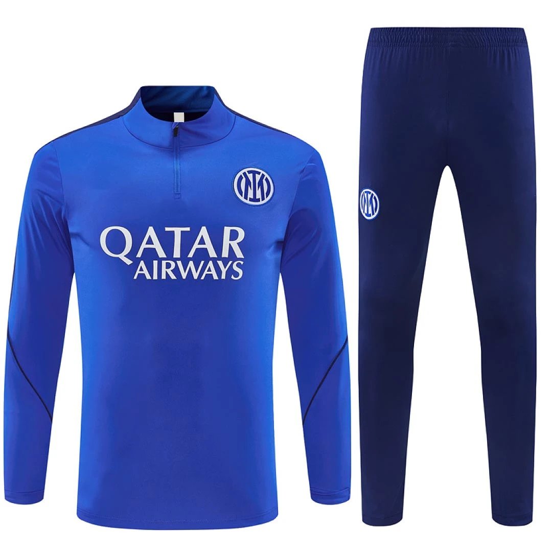 2627 Inter Milan Blue Half-Zip Training Set