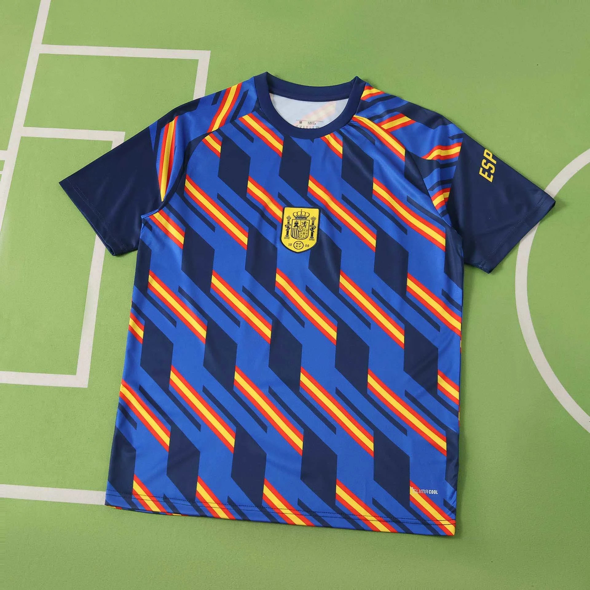 2026 Spain Blue Training Kit (Thai Version) - Please leave customization notes in the order; messages will not be accepted